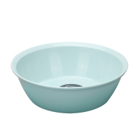 茶花(CHAHUA) 精益圆盆-S A03002 塑料洗脸盆 清洁盆 婴儿盆 抗菌圆盆 (颜色随机)