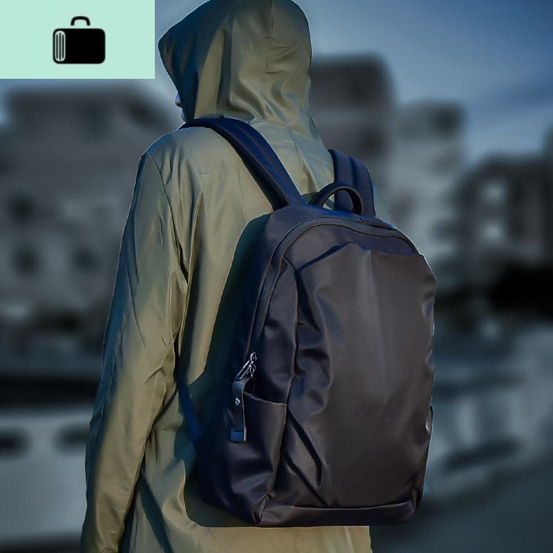 双肩包男休闲旅行男士背包高中初中大学生书包电脑工装潮牌大容量NEW LAKE 灰色/无/第二天发货图片