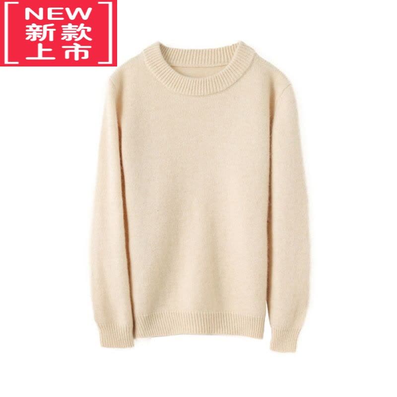 可莉允儿童纯山衫女童装男童毛衣宝宝套头打底中大童秋冬加厚衫图片