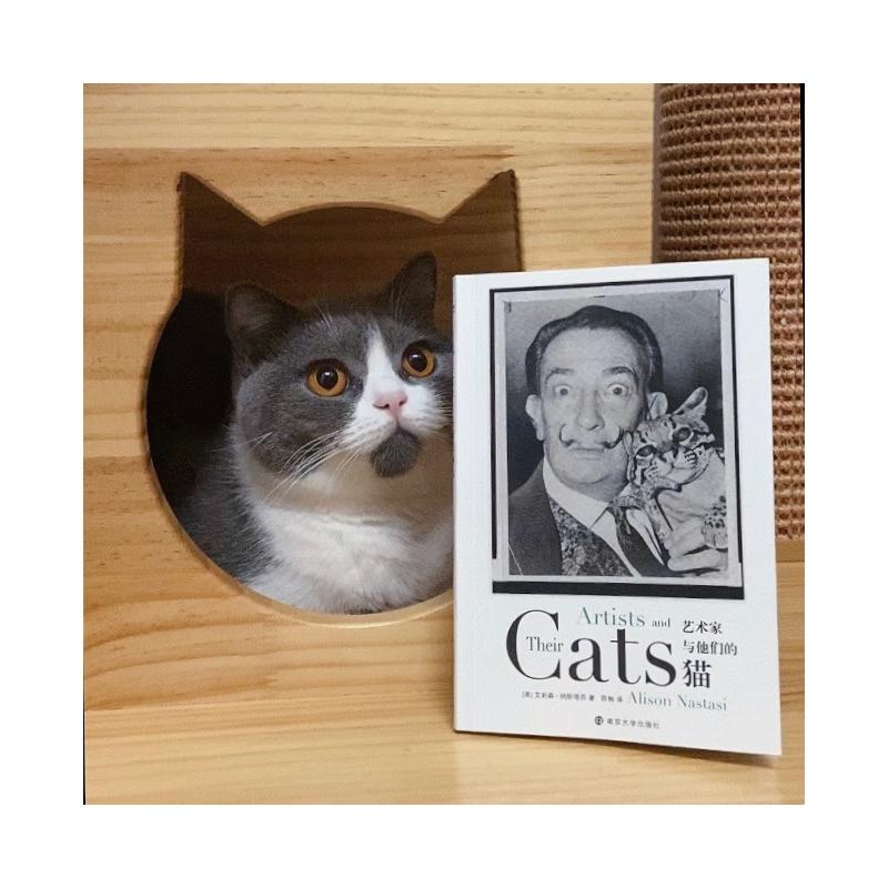 [醉染正版]艺术家与他们的猫 (美)艾莉森·纳斯塔西 著 陈畅 译 散文 文学 南京大学出版社高清大图