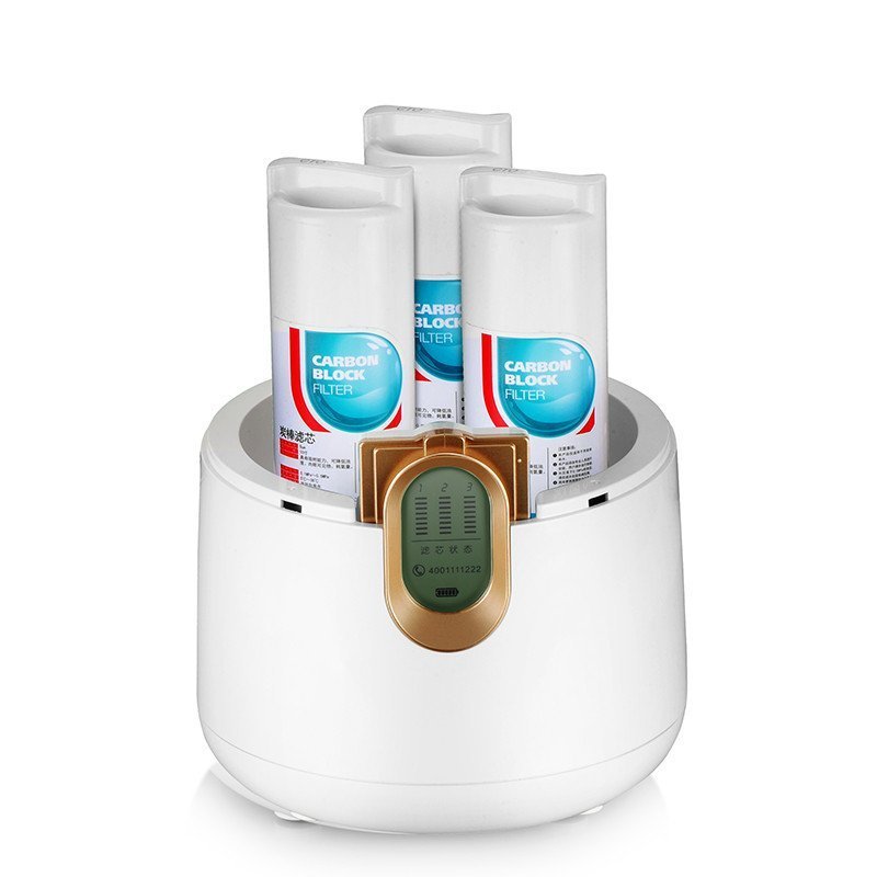 沁园QJ-UF-302C 净水器家用台上式三级过滤超滤机
