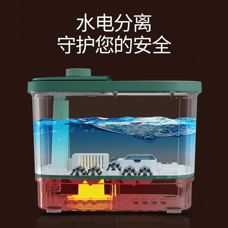 荣事达(Royalstar )荣事达足浴盆滚轮按摩洗脚盆恒温加热泡脚桶家用足浴器气泡冲浪