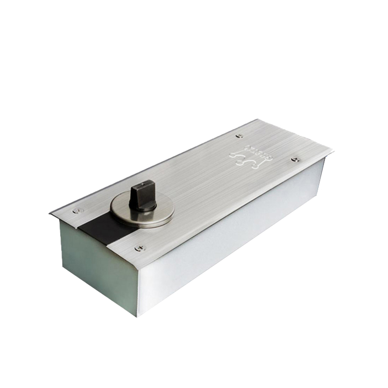 皇冠电动地弹簧无框门有框门双向定位dd150缓冲地弹簧门用五金双向