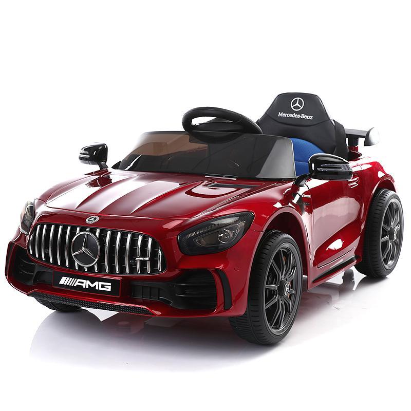 奔驰儿童电动车四轮小孩汽车遥控玩具车可坐人婴儿宝宝带摇摆童车