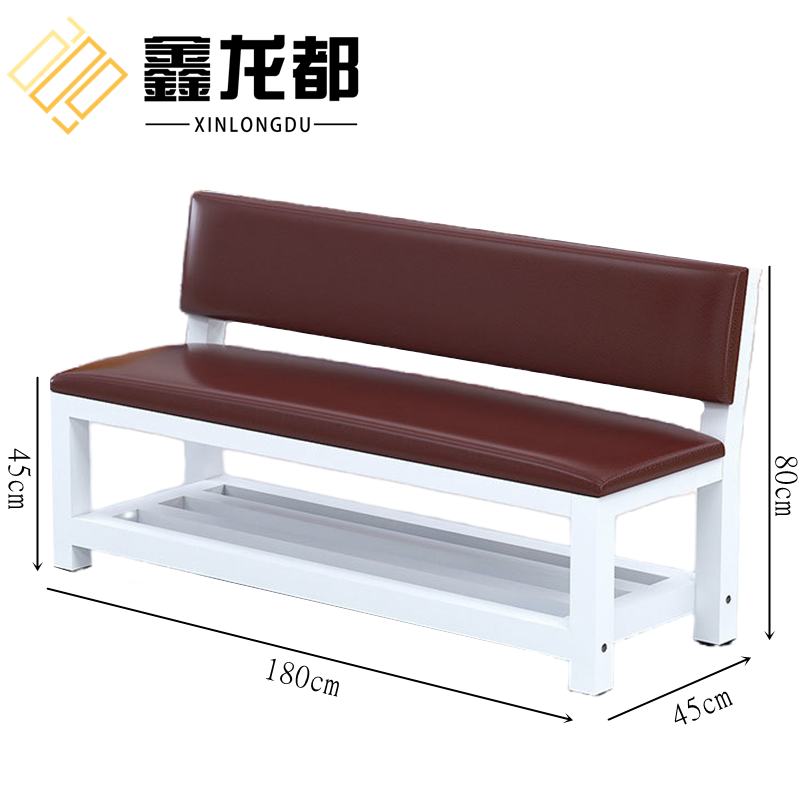 鑫龙都长条椅180*45*80cm张高清大图