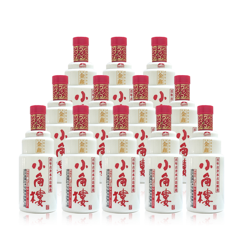 小角楼金鑫酒52度500ml*1瓶浓香型白酒光瓶