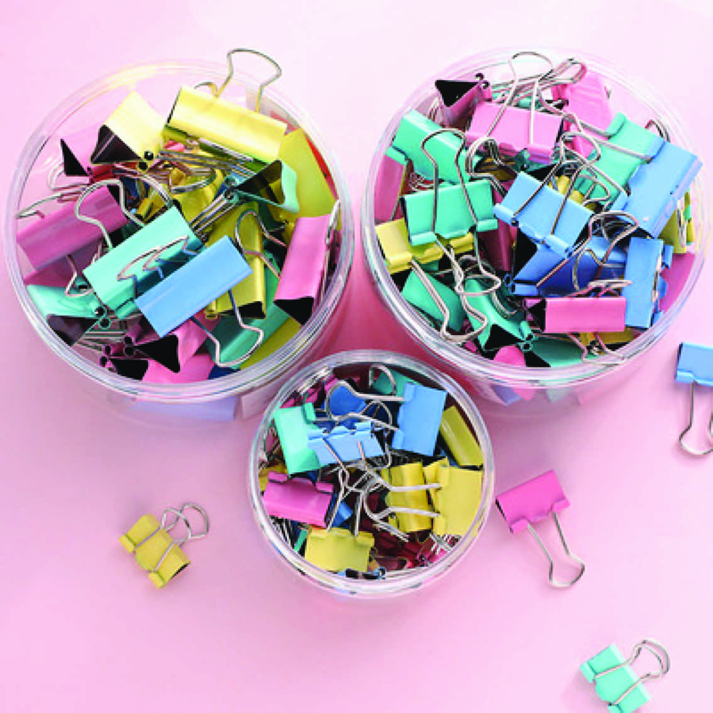 菁鸿燕尾夹金属小票夹子jh-yw155彩色长尾夹反尾夹凤尾夹办公用品小号