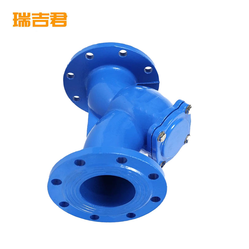 瑞吉君 铸铁法兰Y型过滤阀 DN200 个高清大图