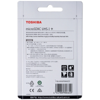 东芝(TOSHIBA)64GB TF(micro SD) UHS-I U3 Class10 高速存储卡 90MB/s