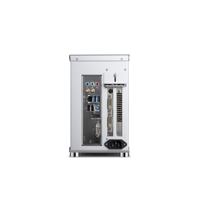 金河田（Golden field）全铝Mate-1S铝合金迷你电脑机箱 台式小主机箱MINI-ITX