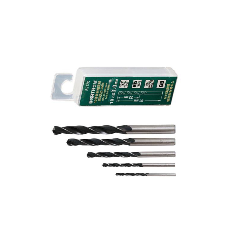 世达（SATA） 52227 5件套耐磨直柄麻花钻12.7MM正品高清大图