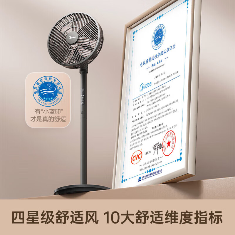 美的(Midea) SDI30DS 电风扇 352*340*1160mm (单位:台) 黑色高清大图