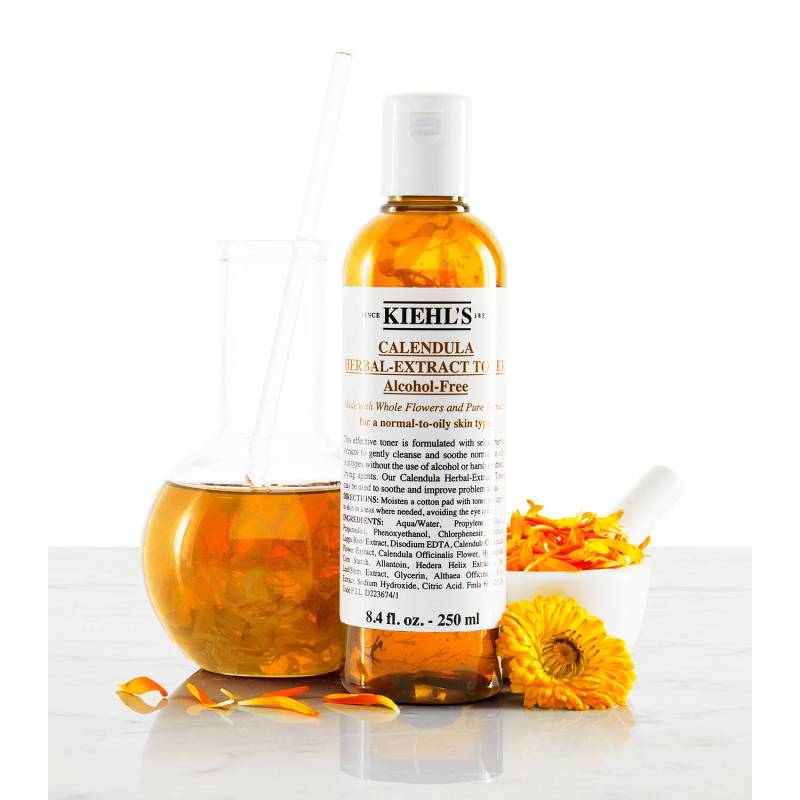 科颜氏(Kiehl’s)金盏花植萃爽肤水250ml精华水 收缩毛孔 补水保湿