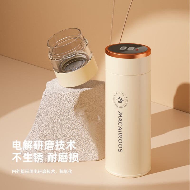 迈卡罗(MACAIIROOS)MC-8450BW316不锈钢男女士高档水杯茶水分离学生泡茶杯图片
