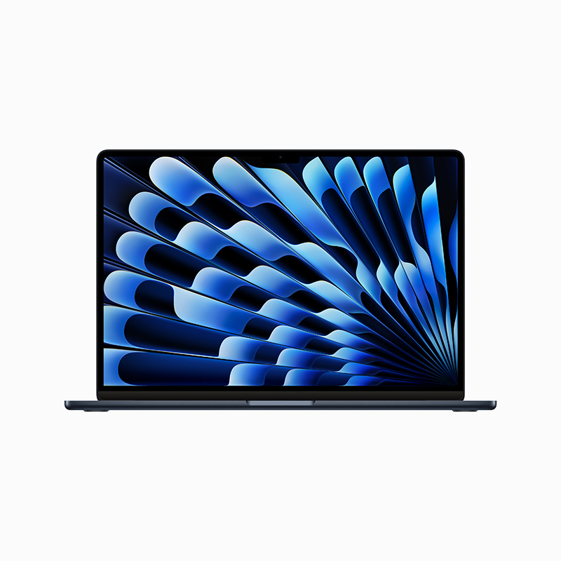 Apple/苹果2024款MacBookAir 15英寸 M3(8+10核)16G 2T午夜色轻薄笔记本电脑定制版