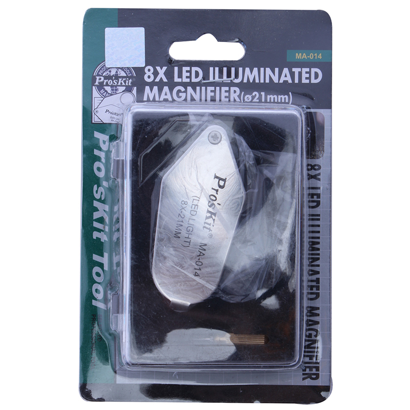 宝工 Pro’sKit MA-014 8X LED灯放大鏡(￠21mm)