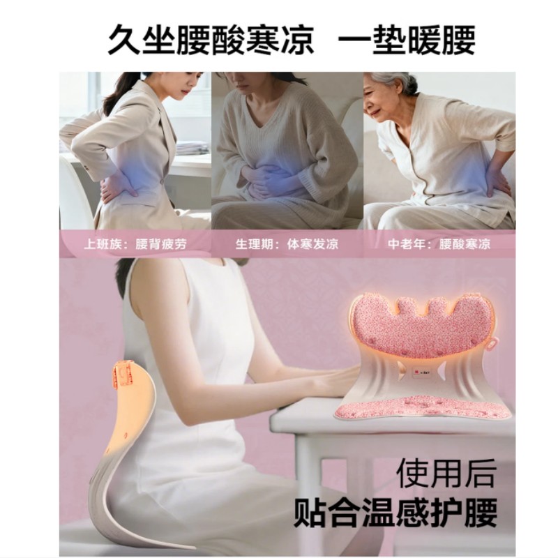 BKT护腰坐姿椅加热版BKT01F565XS2 (故宫系列超大版小香红4.0 A)高清大图