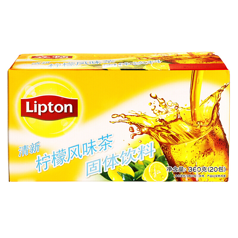 立顿柠檬茶(20包360g/盒)
