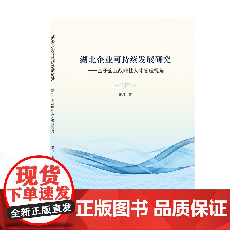 湖北企业可持续发展研究——基于企业战略性人才管理视角高清大图