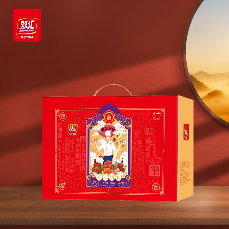双汇 熟食福宴(即食) 1600g(单位:盒)高清大图