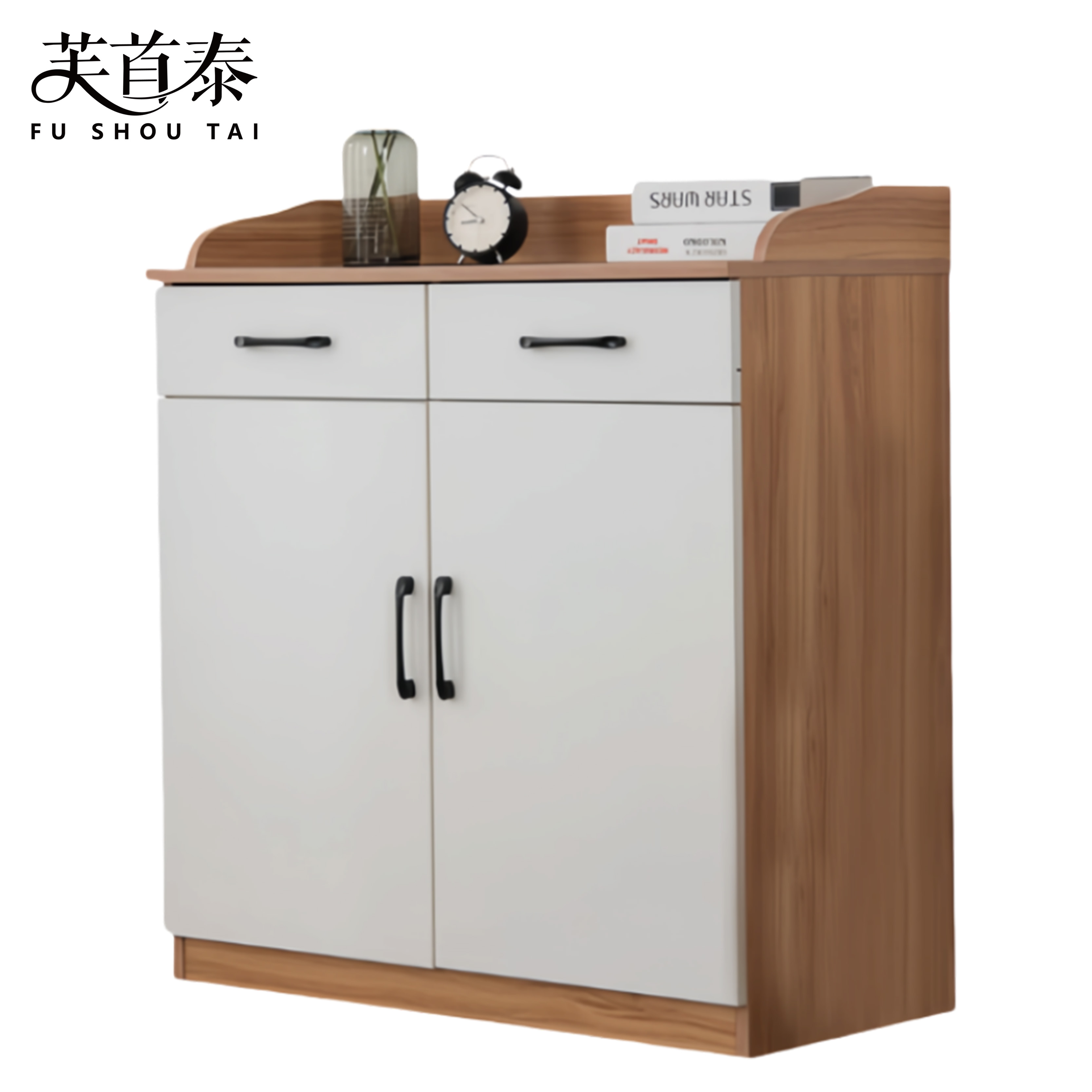 芙首泰储物柜双门双抽 800*400*900mm个高清大图