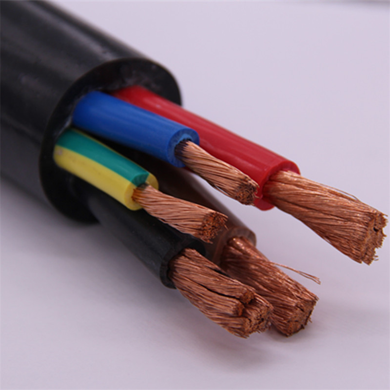 众邦电线电缆 yc 3*2.5 重型橡套软电缆 100米/卷