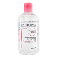 BIODERMA法国贝德玛卸妆水 脸部温和清洁无刺激卸妆油 眼唇卸妆液 中干性肤质 粉水500ml
