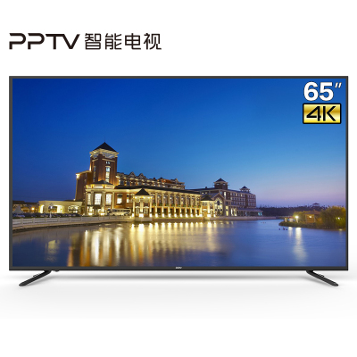 PPTV-65C2 65英寸 64位 6核配置 客厅大屏 4K超高清WIFI智能网络液晶电视