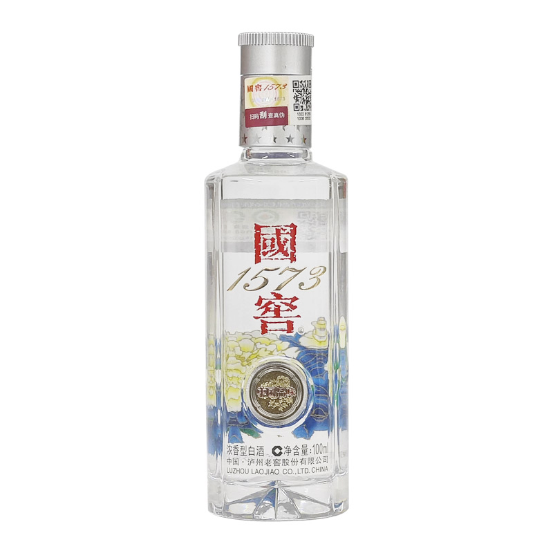 泸州老窖 国窖1573 中国品味 52度浓香型白酒100ml*1