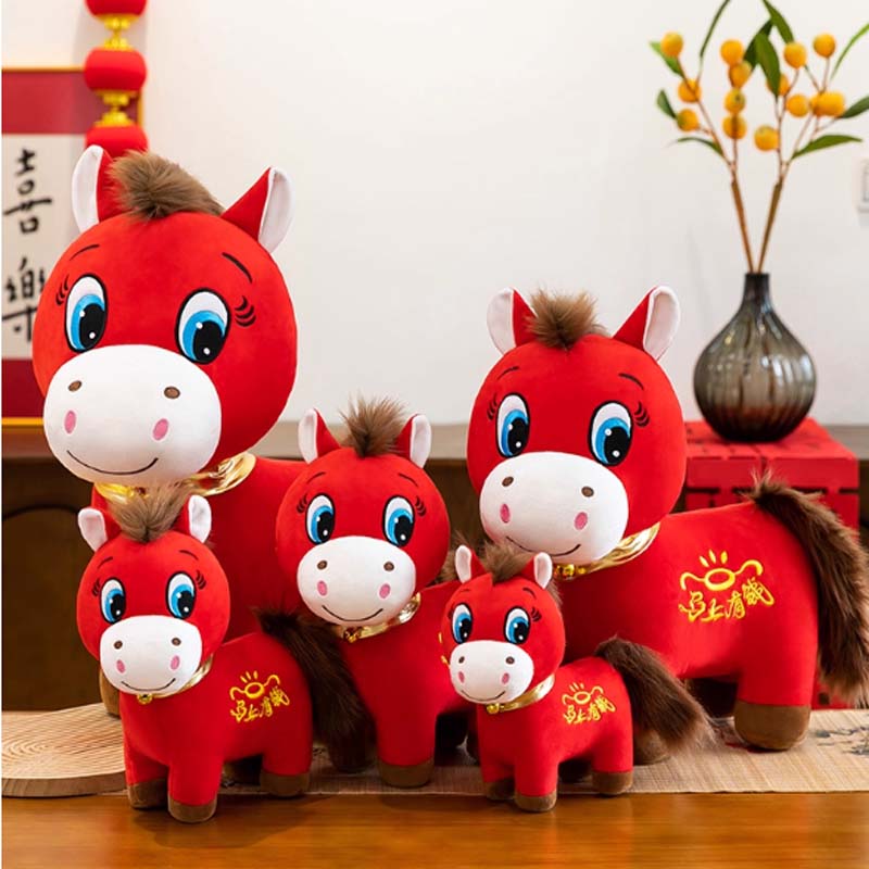 新年吉祥公仔 国风30cm