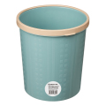 齐心(COMIX) L236 φ25.5cm 压圈塑料垃圾桶 (计价单位：个) 蓝