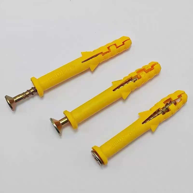 伟鹏双兴 小黄鱼塑料膨胀螺丝螺栓 M8*80mm 个高清大图