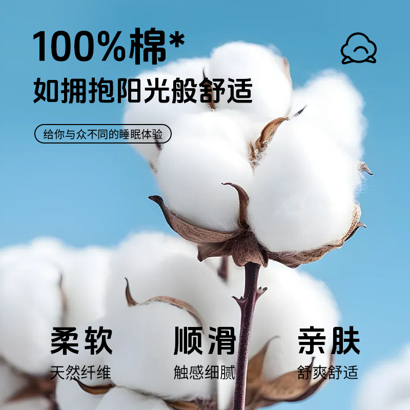 东纺拾光 ES3012宿舍纯棉床上三件套150*200cm 竹沥高清大图