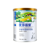 [苏宁超市]优莎蓓爱中老年成人营养羊奶粉200g罐装