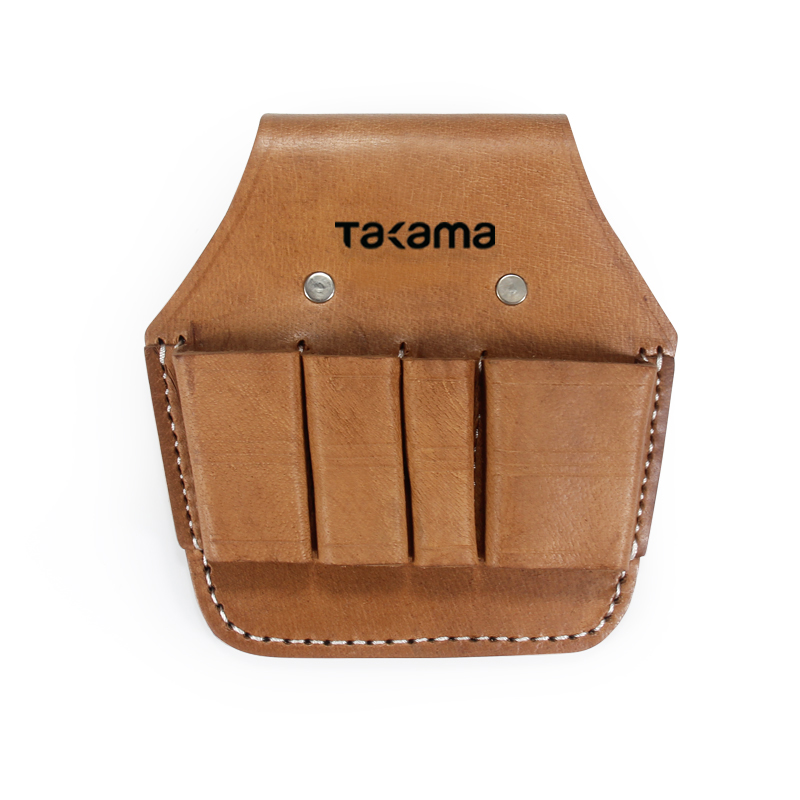 高松 takama 电工皮带纯牛皮电工腰带皮套工具包钳套电工五联皮三联皮五联 头层四联 705004高清大图