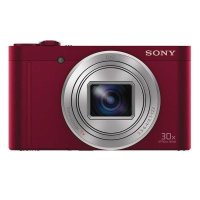 索尼(SONY)DSC-WX500 数码相机/照相机 红色-16G原装卡 3英寸显示屏 CMOS传感器 1820万像素