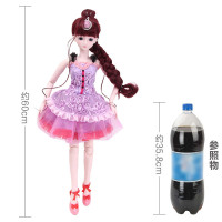 叶罗丽芭比娃娃儿童玩具正品茉莉60cm能化妆改装全关节可动人偶女孩玩具宝宝过家家洋娃娃 DM60008