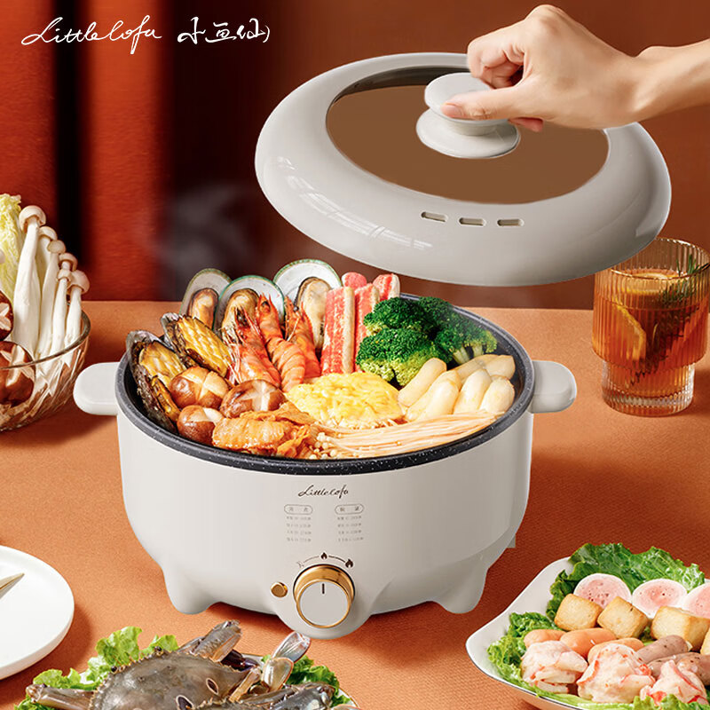 小画仙5L多用途锅电火锅 LDZG-5055高清大图