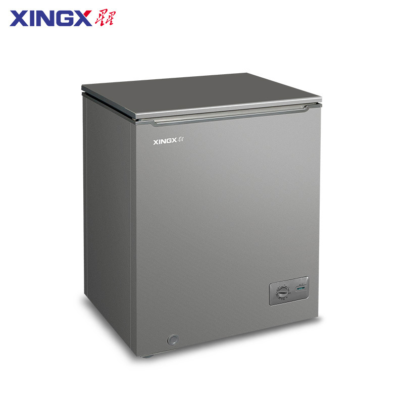 星星(XINGX)100L冰柜家用小型冷柜 冷藏冷冻转换一级能效 减霜80%单温卧式冰柜BD/BC-145KC