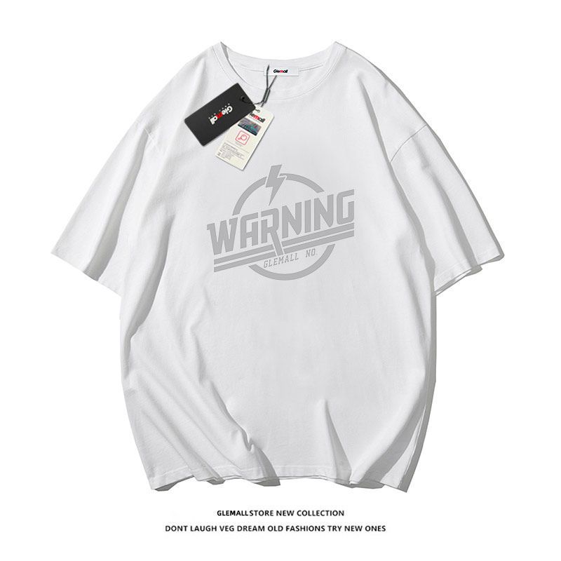 森马集团旗下GLEMALL短袖t恤男士夏季潮纯棉百搭休闲体恤打底衫