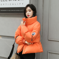 高梵羽绒服女短款小个子2019新款 韩版宽松立领冬季外套女潮