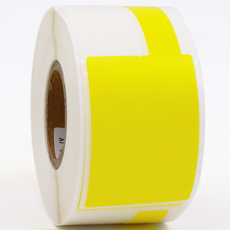 伟文 QS-03FYL-150 线缆标签30*45+50mm 1 卷 黄色高清大图