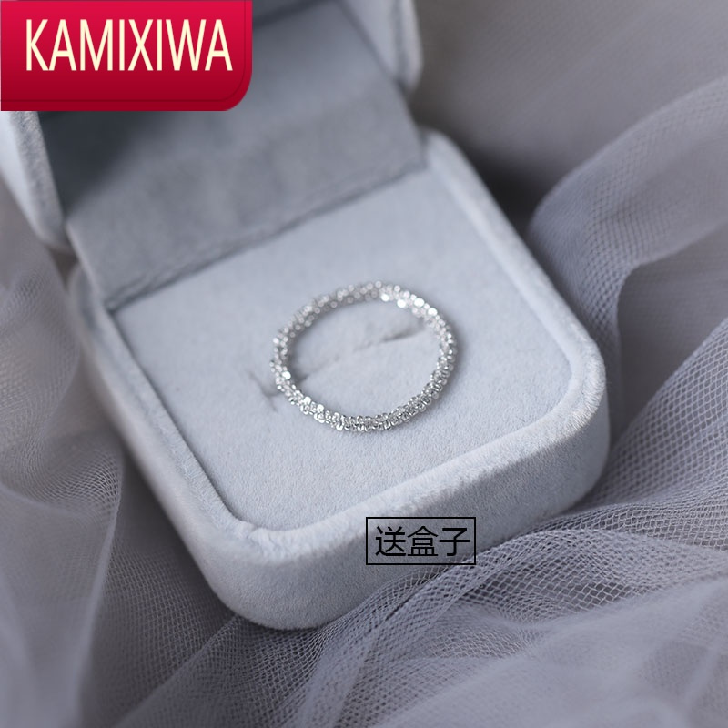 KAMIXIWA满天星戒指女小众设计ins潮时尚个性冷淡风指环网红气质