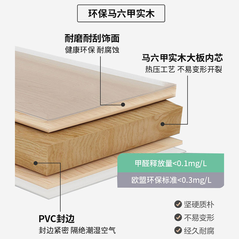 衣柜卧室家用实木生态板经济型出租房用可定制小户型免安装收纳大衣橱高清大图
