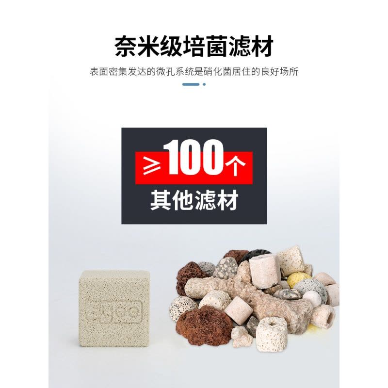 鱼缸水族滤材培菌球砖过滤生化细菌屋活性炭净水底滤材料高端套装图片