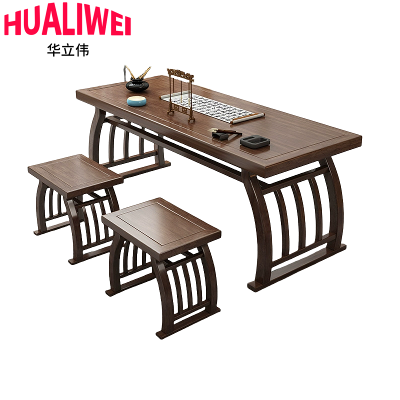 华立伟书桌椅1.2米套