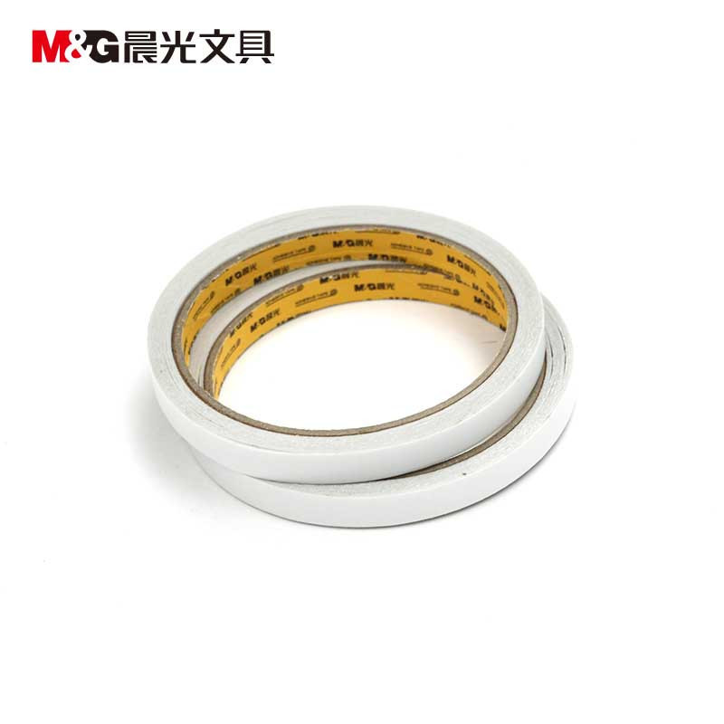 晨光(M&G) AJD97348 文具双面胶强力泡棉胶加厚海绵胶两面胶泡沫胶带胶条胶带纸 2卷/袋 16袋/包 单包价格