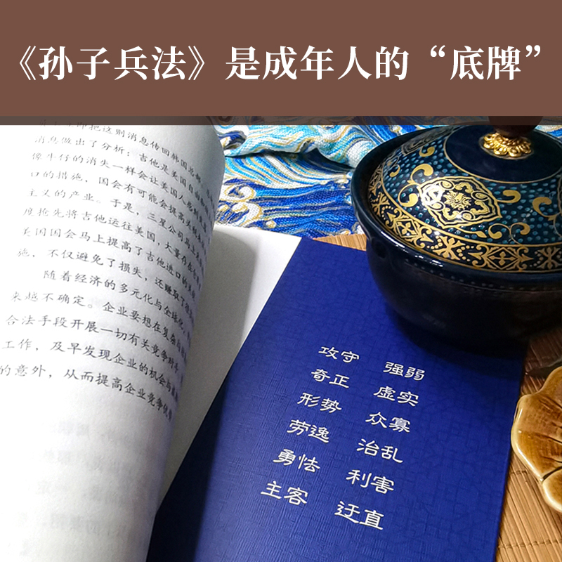 [正版]孙子兵法狂飚里被翻烂了的智慧之书松下幸之助孙正义罗杰·史密斯推崇备至商界实战手册触底反弹的智慧精注精译篇章题解高清大图