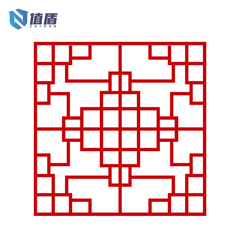 值盾 ZSYDON 党建主题布置框 1*1m 平方米高清大图