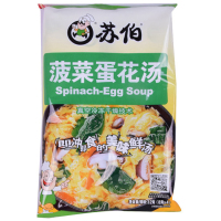 苏伯菠菜蛋花汤32g 苏伯 方便速食 蛋花汤 菠菜 即冲即食